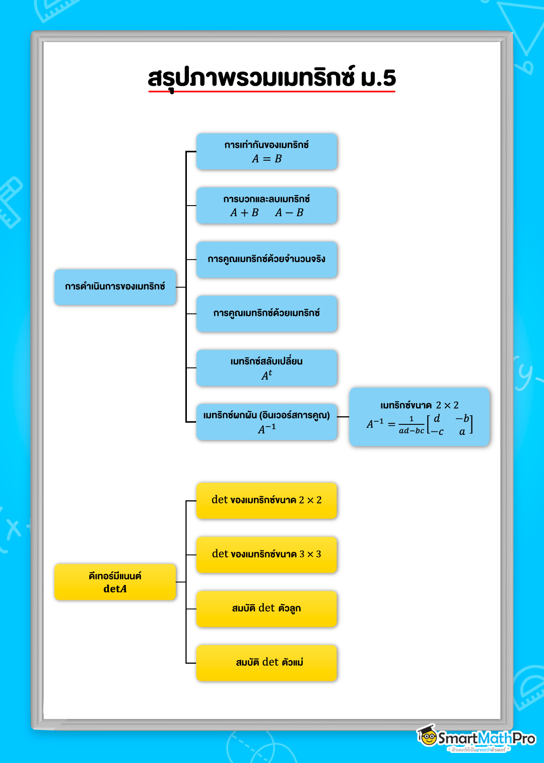 สรุปเนื้อหา เมทริกซ์ ม.5